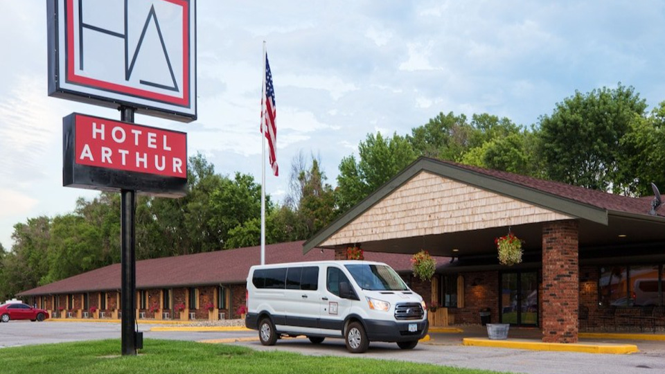 Hotel Arthur in Glenwood, Iowa