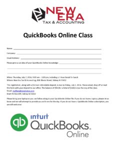 QuickBooks Online Class